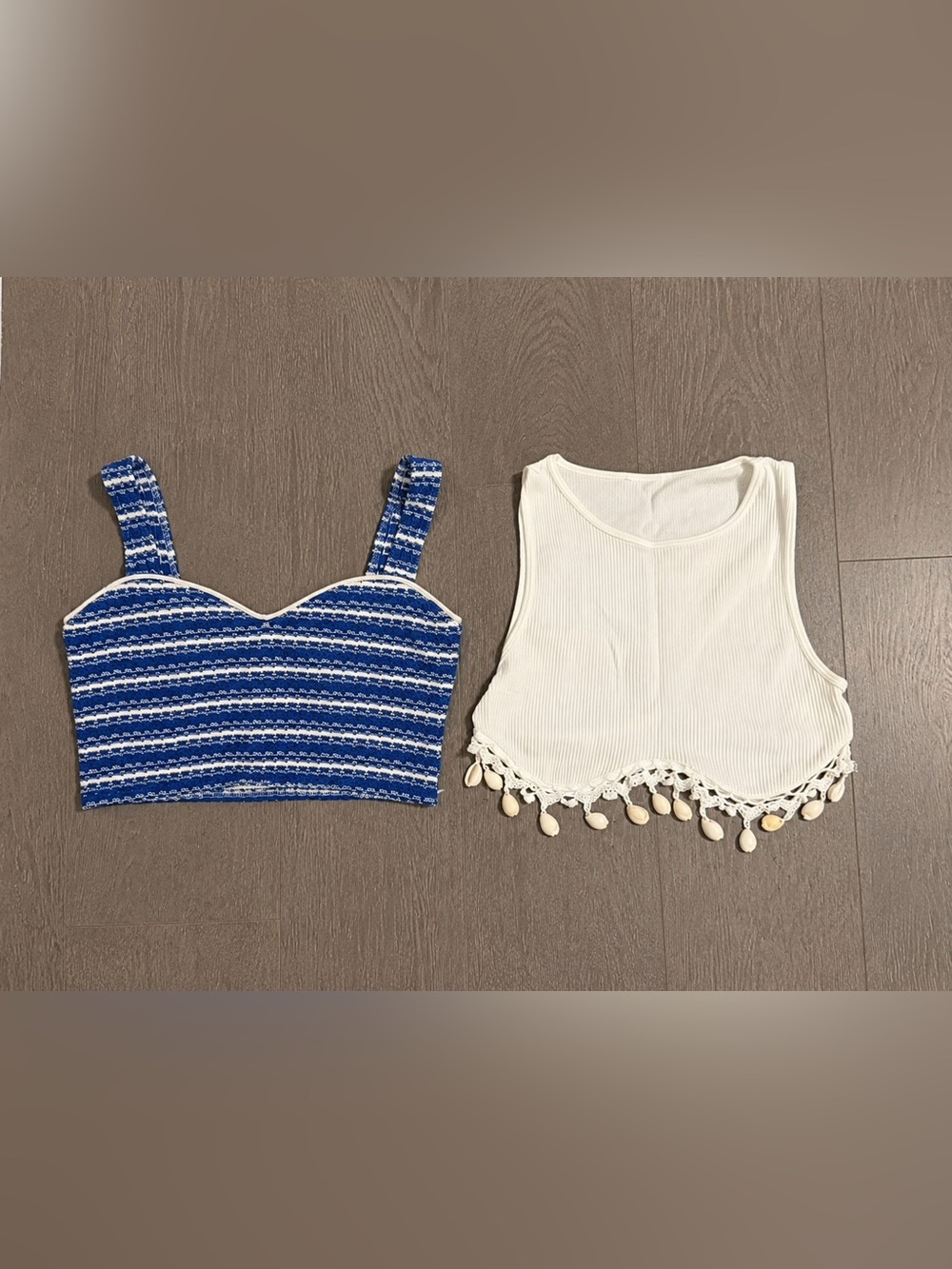 Zara Cropped Tank Tops
